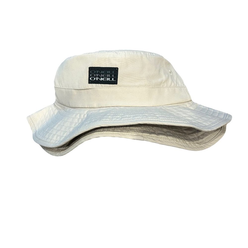 NWT O'Neill Logo Wetland Khaki Bucket Hat